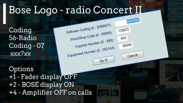 VCDS CODING
