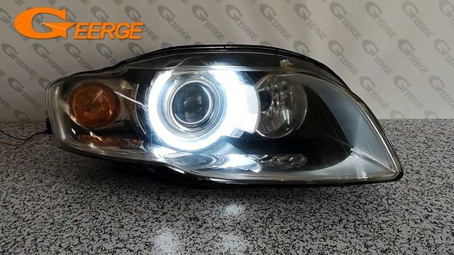 CCFL Angel Eyes Halo Rings kit Day Light For Audi A4 S4 RS4 B7 2004 2005 2006 2007 2008 2009 смотреть онлайн