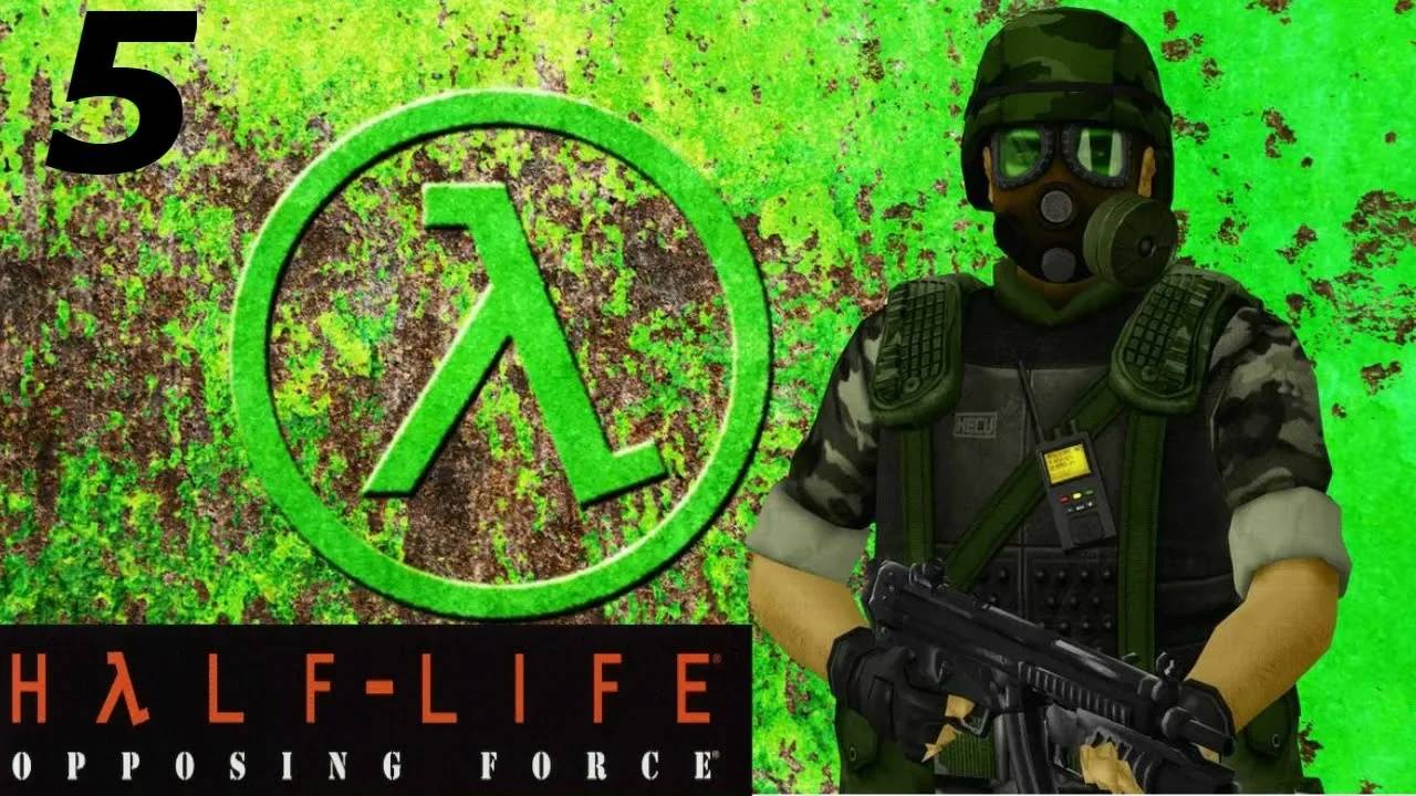 Прохождение Half-Life: Opposing Force #5 (WE ARE NOT ALONE)