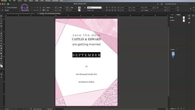 TUTORIAL How To Place An Image or Pattern Into Text in Adobe Indesign смотреть онлайн