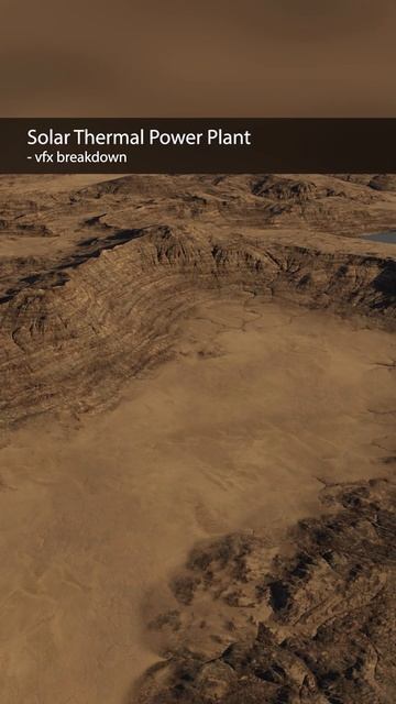 Renewable Energy Power Plant Aerial View VFX Breakdown #vfx #cg #blender смотреть онлайн