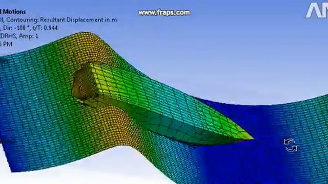 Ansys WB boat stability смотреть онлайн