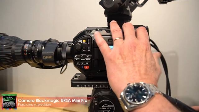 Cámara Blackmagic URSA Mini Pro смотреть онлайн