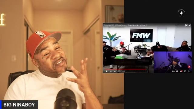 NINABOY REACTS TO SHARP DISS SMAC BOF / YOU NOT NO REAL PIMPIN #adam22 #trell #backonfigg смотреть онлайн