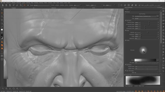 Painting | Shading | Rendering Realistic Skin in Mari | Maya | Zbrush ( Super Realistic ) смотреть онлайн