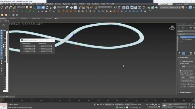 3Ds Max - RAMP- SWEEP TOOL смотреть онлайн