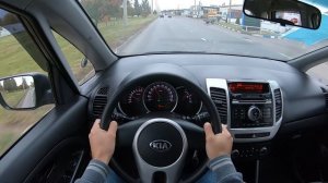 2016 KIA VENGA 1.4 (90) POV TEST DRIVE