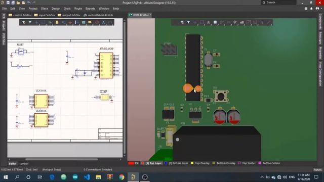 11-شرح altium designer وضع المكونات في pcb смотреть онлайн