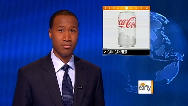 The Early Show - Coca-Cola has to change its all-white cans смотреть онлайн
