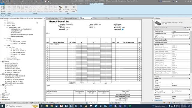 REVIT MEP Circuiting Receptacles - Electrical Tutorial смотреть онлайн