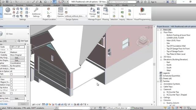 Revit 2017 More than Optional Garage Extension смотреть онлайн