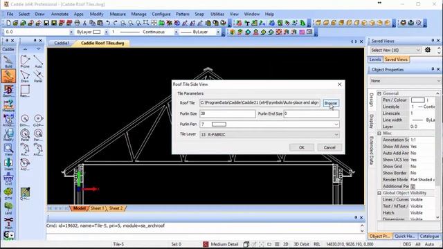Automated AEC Building Sections and 2D detailing in Caddie AEC .dwg software смотреть онлайн