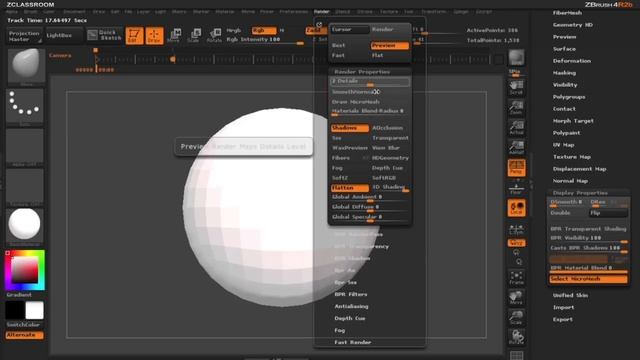 ZBrush 4R2b Basics of MicroMesh смотреть онлайн