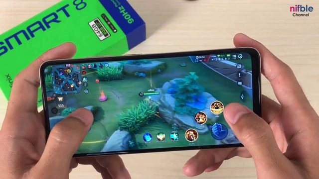 Infinix Smart 8 เล่นเกม ROV Roblox ลื่นไหม งบราคา 2290 บาท