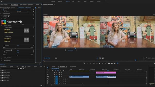 CineMatch Makes Camera Color Matching Easy смотреть онлайн