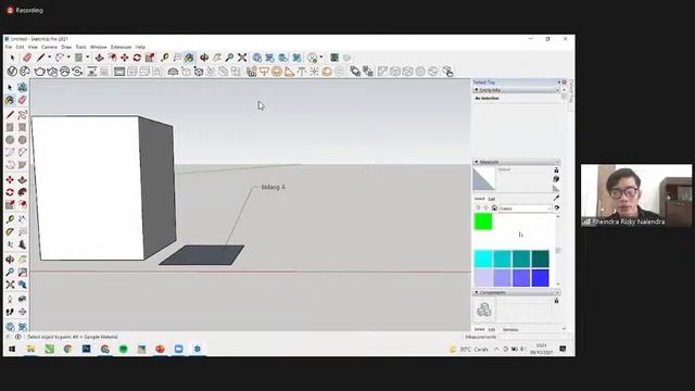 Pelatihan SketchUp Prodi Perencanaan Wilayah Dan Kota, Universitas Jember 2021 смотреть онлайн