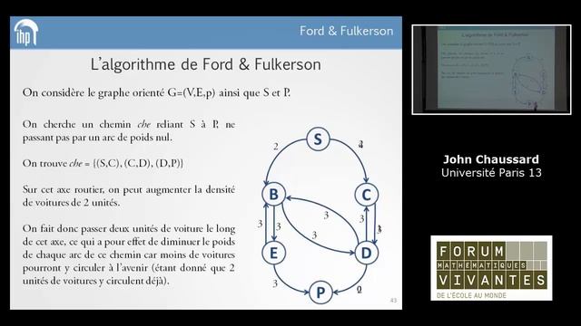 Forum des mathématiques vivantes - Graph Cuts смотреть онлайн