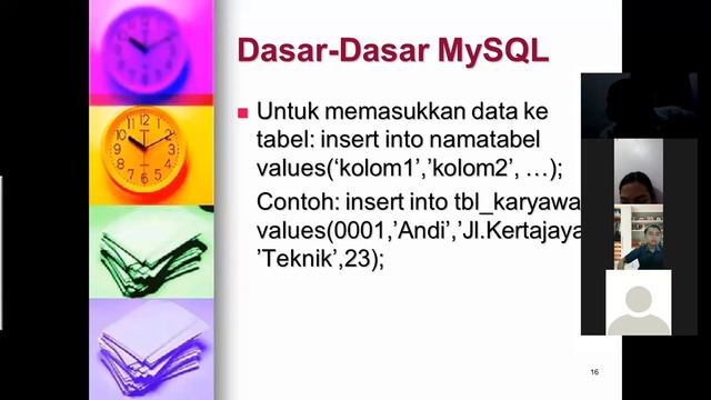 Pertemuan 3 Basis Data смотреть онлайн