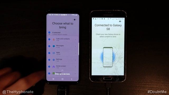 Copy All Data Files to Samsung Phone with Samsung Smart Switch [ Media, Messages, Call Log, & More смотреть онлайн