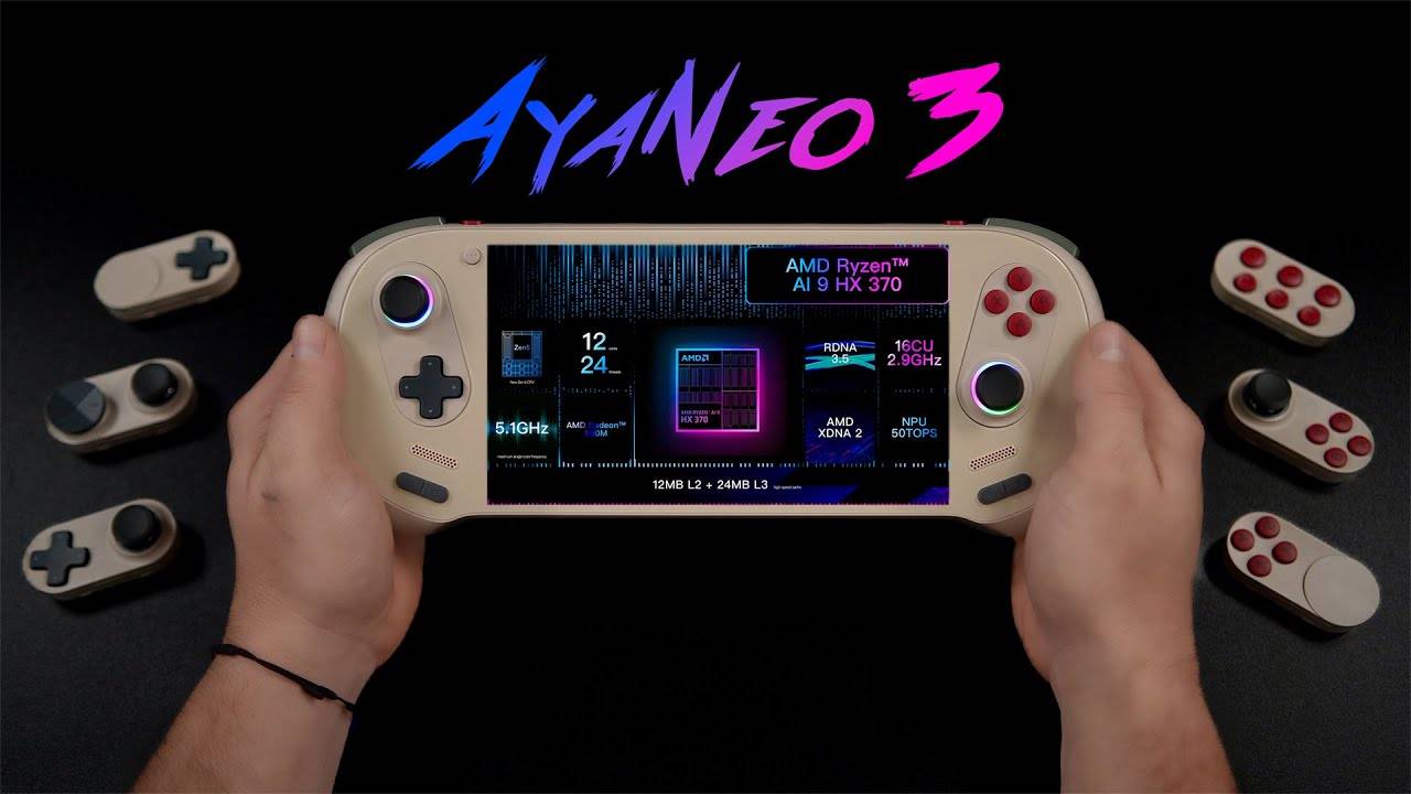 AYANEO 3 Hands On The World First Modular Handheld