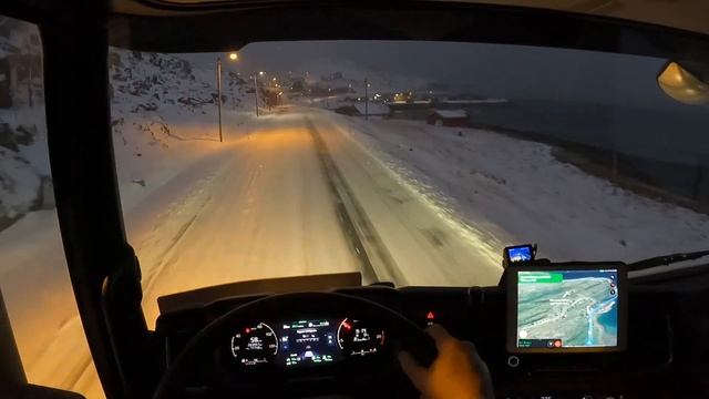 POV Driving Scania S540 - Kvalsund смотреть онлайн