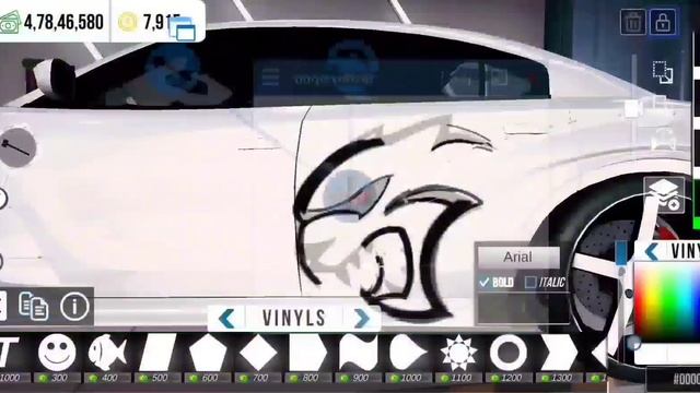 HOW TO MAKE HELLCAT LOGO With Using ( Floating App) Design Toturial Car Parking Multiplayer