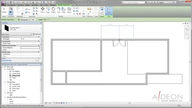 06 Dveře - Revit LT návod смотреть онлайн