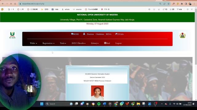 Navigate Noun Student Portal | Reg Courses | Reg Exams | ID Card | Photo Upload смотреть онлайн