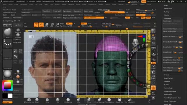 CRIANDO POSE COLECIONAVEL COM ZBRUSH + DAZ 3D смотреть онлайн