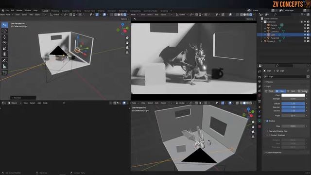 The Art Of Lighting in Blender 3.0 | using HDRI in Evee смотреть онлайн