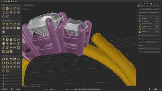 CrossGems - How to make a Cathedral Engagement Ring - Tutorial смотреть онлайн