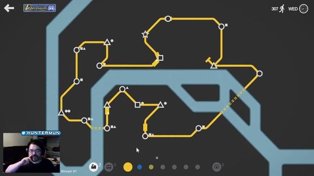 Mini Metro | 6: Paris IV (One Line) смотреть онлайн