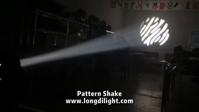 LD-2182B Effect of 60W Led spot moving head light смотреть онлайн