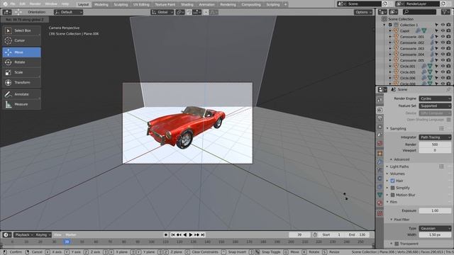 How to import and render an old Blend file Blender Tutorial смотреть онлайн