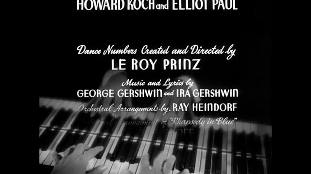 Rhapsody In Blue (1945) – Intro [HD] смотреть онлайн