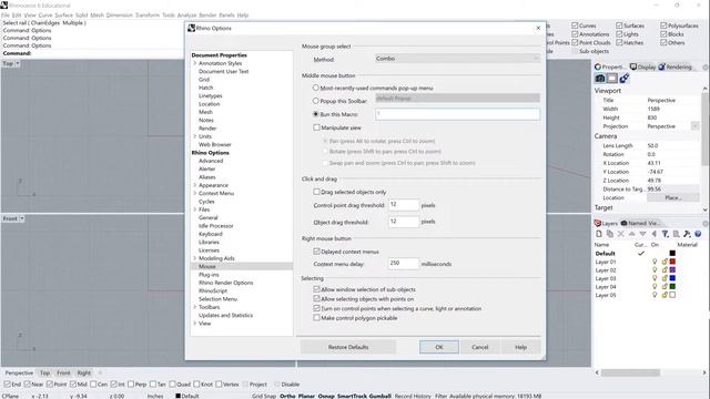The One Rhino Setting I Always Change for Faster Modeling смотреть онлайн