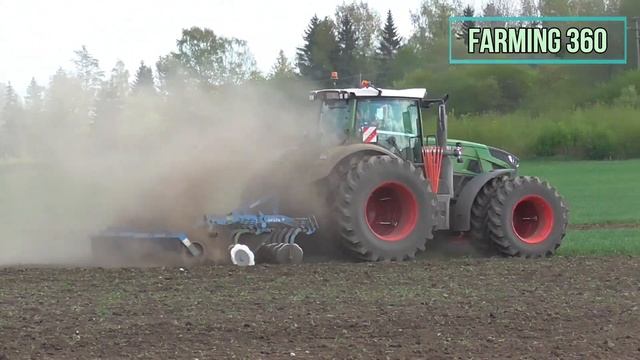 Tillage 2021 | Fendt 933 Vario Gen6 & Lemken Rubin 9/400 U Disc Harrow