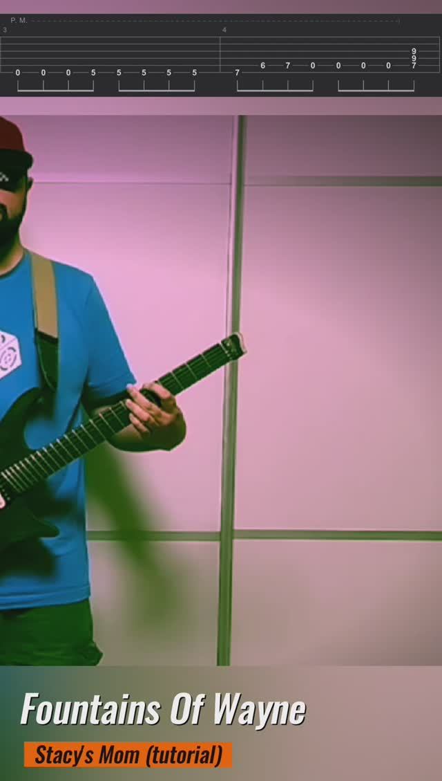 Fountains Of Wayne - Stacy's Mom (tutorial) смотреть онлайн