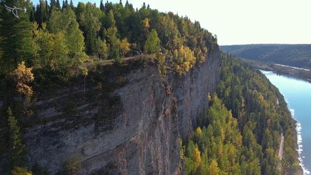 Ветлан, Полюд и Вишера. Вид с дрона. смотреть онлайн