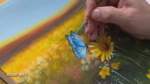 Joony Arts: Рисуем весенний пейзаж