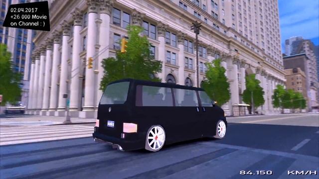 Volkswagen T4 Eurovan VR6 - GTA IV TUNING / 🔥 4K / 60FPS 🔥 GTX 1080 _REVIEW смотреть онлайн