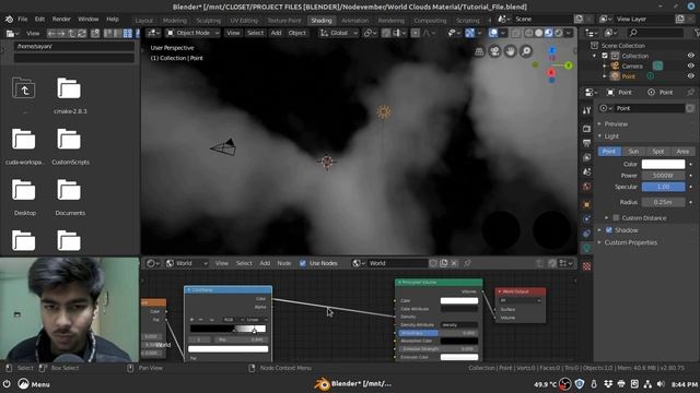 Volumetric clouds in EEVEE - Blender 2.8 [ Beginners ] смотреть онлайн