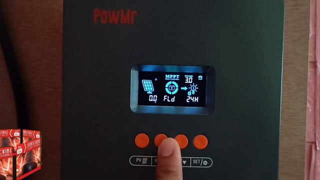 PowMr 60A MPPT SOLAR CHARGE CONTROLLER SCC POW-M60-PRO UNBOXING AND OPERATION EASY SET-UP KEYS смотреть онлайн