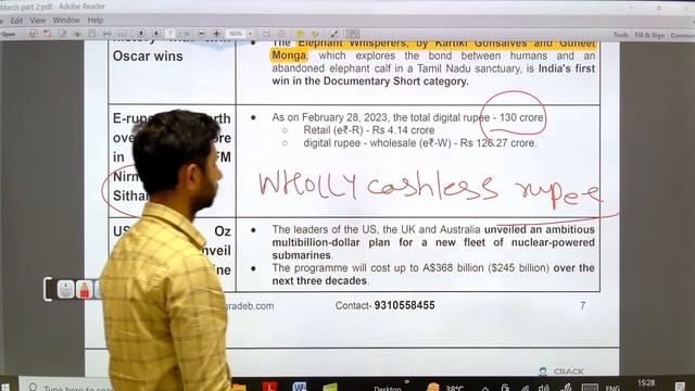 Economics and Finance News REVISION 11th to 20th March, 2023 : RBI/SEBI/NABARD/IBPS/PFRDA/SBI смотреть онлайн