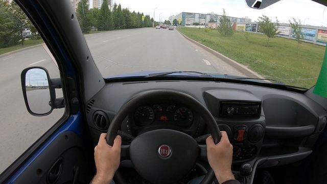 2013 FIAT Doblo 1.4L (78) POV TEST DRIVE смотреть онлайн