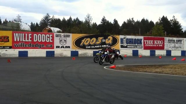 Victoria - SuperMoto - 28 Aug 12 - Beginner Group смотреть онлайн