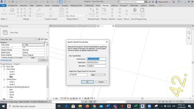 Georeferenciación Revit смотреть онлайн