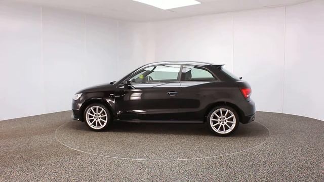 AUDI A1 1.4 TFSI S LINE 3DR HALF LEATHER SEATS 1 OWNER 123 BHP смотреть онлайн