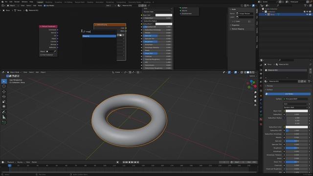 LIVENODING Abstract 3D Surface Using PileNTile and Geometry Nodes смотреть онлайн