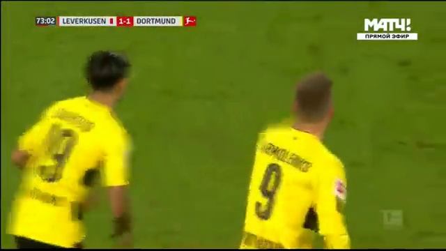 Гол Ярмоленка в ворота ,,Байера" 1:1 смотреть онлайн